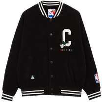 Vêtements de coton Jack Jones maillot de coton NBA équipe Celtic Team Comfort Fashion Sportswear Jacket Man