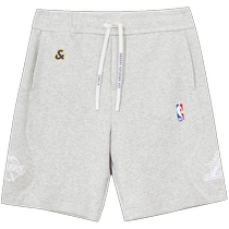 Jack Jones spring and summer new mens NBA joint casual versatile trendy personality simple sports shorts mens clothing
