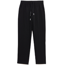 Jack Jones Autumn New Mens Fashion Casual Textured Black Simple Business Commuting Casual Pants Mens Clothes