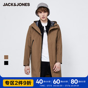 Mùa xuân sóng Jack Jones Thời trang Tính cách đơn giản 100 dài áo gió nam