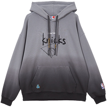 Jack Jones 24 autumn new NBA co-branded Knicks sports comfortable casual cotton hooded sweatshirt for men