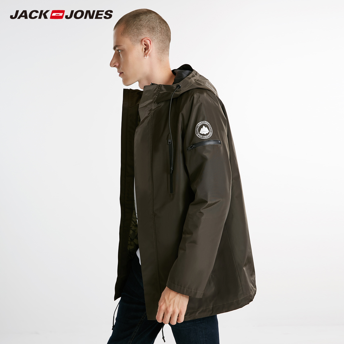 Blouson hiver pour homme JACK JONES  JACK JONES en Polyester - Ref 3114476 Image 2