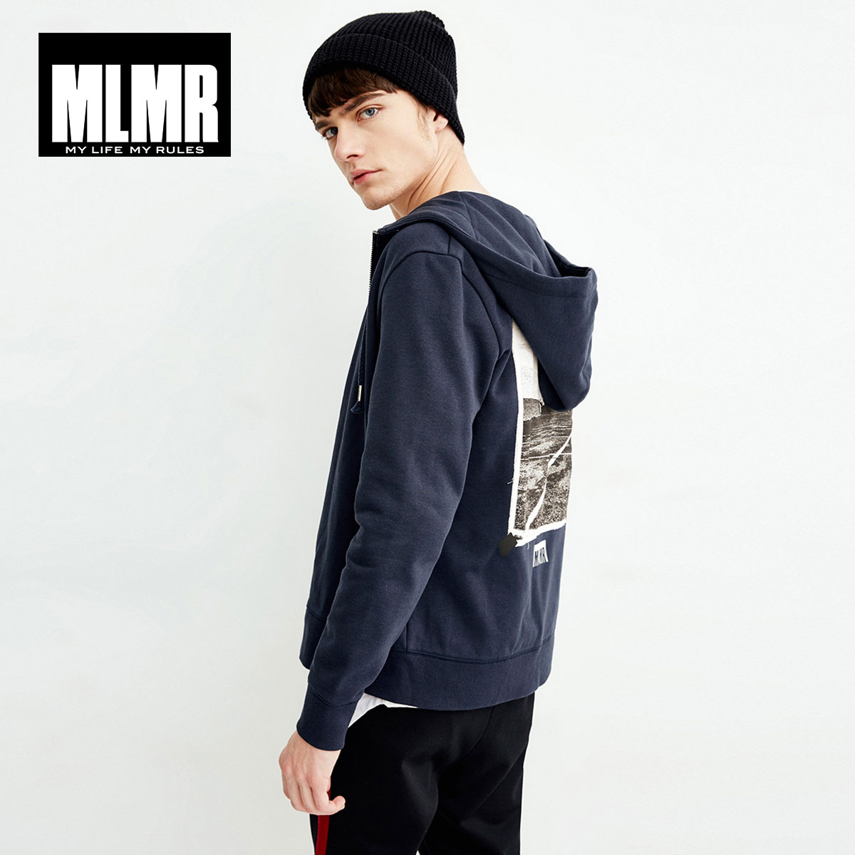 Sweatshirt homme MLMR en Coton - Ref 3128702 Image 3