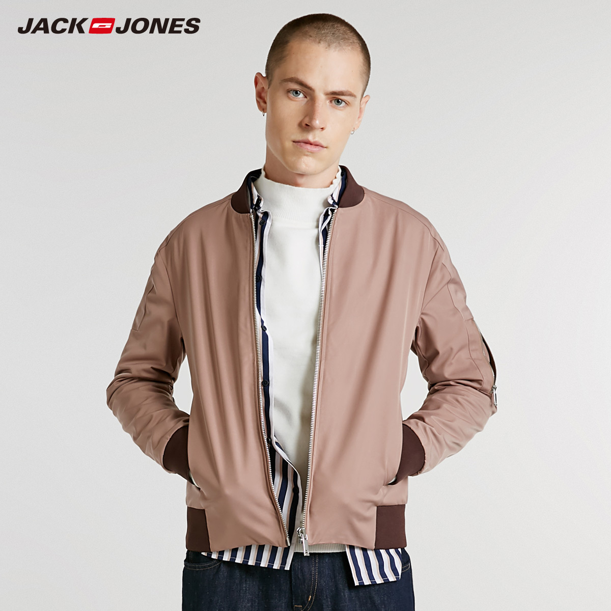 Blouson homme JACK JONES  JACK JONES manches longues en Polyester - Ref 3117778 Image 1