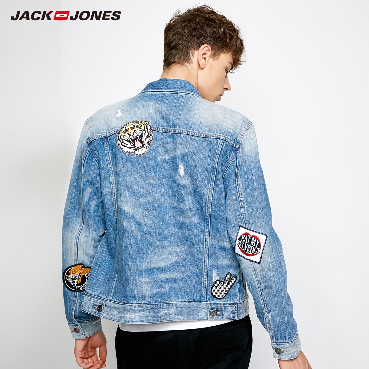 Blouson homme JACK JONES  JACK JONES en Coton - Ref 3118351 Image 3