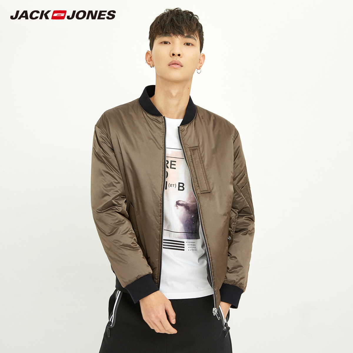 Blouson hiver pour homme JACK JONES  JACK JONES en Nylon - Ref 3115106 Image 2