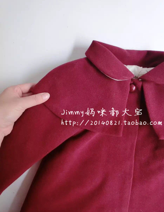 Manteau pour fille JIMMY.Z en cachemire - Ref 2161615 Image 10