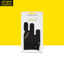 JFLOWERS新款2023台球手套JF-ST02贴台面硅胶防滑设计台球用品