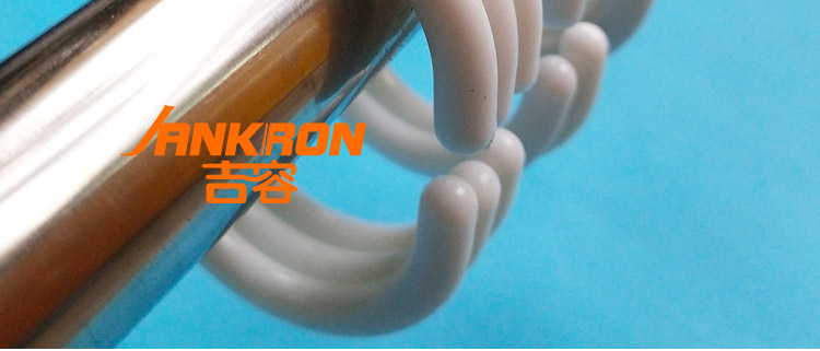 Móc treo rèm phòng tắm treo vòng nhựa hình chữ C treo vòng tròn dày đậm 9,9 vòng nhẫn quần áo móc móc - Phụ kiện rèm cửa khung rèm