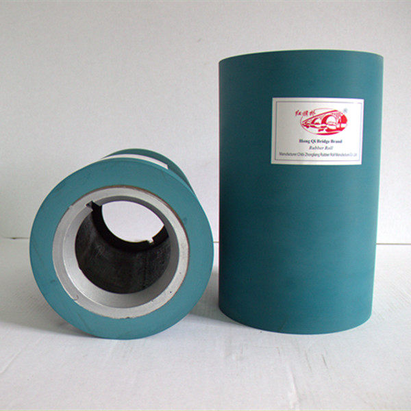 14-inch blue rice hulking machine rubber roller strong and abrasion resistant rolling rice machine rubber roller rice hulking special equipment