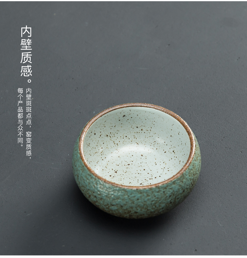 Teacup gốm nhà kung fu bộ trà đá nồi nồi đặt nhỏ cá nhân chủ cốc phong cách Nhật Bản Pu Yi Wen Xiang bình giữ nhiệt pha trà
