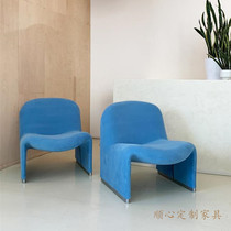 Designer custom furniture FRP M-shaped chair new European style new Ribbon chair negotiation leisure chair