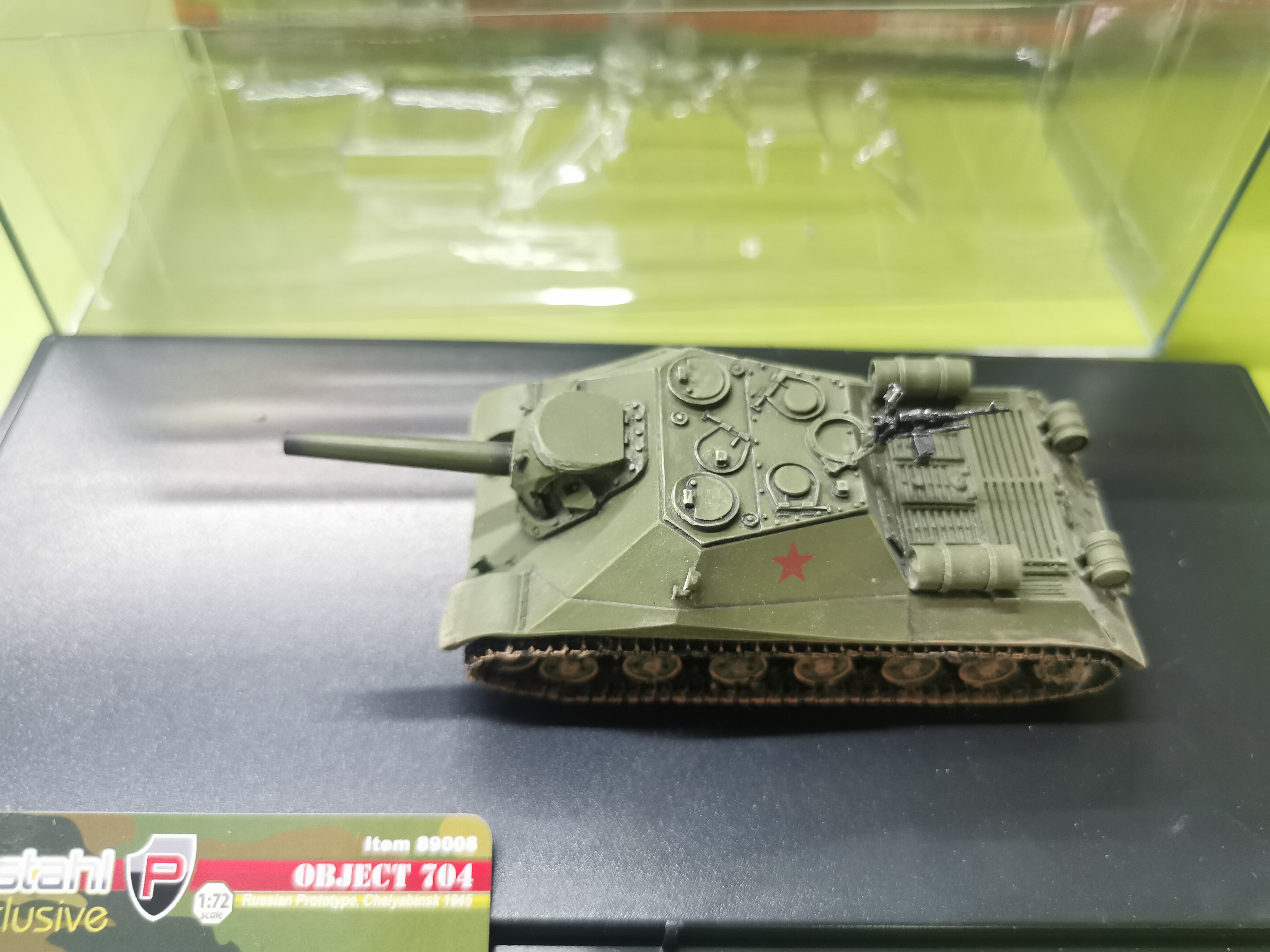 Special price Panzerstahl 89008 1:72 WWII Soviet Red Army 704 Heavy Assault Cannon 1944