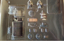 FOV 1 32 World War II German Krupp Transport Troop Truck Winter Snow Coating Old Version Alloy