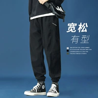 Штаны мужской корейская версия модные демисезонный зимний Переменные лучи свободных ног для отдыха замшевый Gongcong Sports Brousers Tide Brand