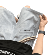 Sports shorts mens summer trendy straight-leg five-quarter pants American basketball loose large size handsome casual pants