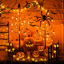 Halloween pumpkin lanterns large ornaments scenes shopping malls bars beautiful Chen dressing up supplies
