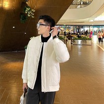 JY light cooked wearing a hitch-white duck down down jacket for men 2021 new Korean version loose casual winter thickened jacket