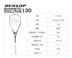 DUNLOP Đặng Pu squash vợt đào tạo người mới bắt đầu vợt bằng sợi carbon BIO EVOLNING 773170 Bí đao