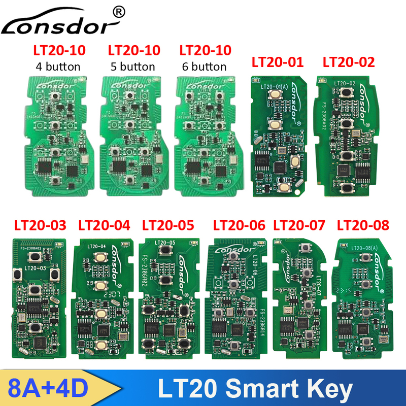 Overseas Version Lonsdor Lt20-01/02/03/04/05/06/07/08/10 for Toyota Smart