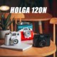 !Holga120N light leak master retro 120 film resin 66645 medium format film camera