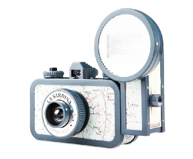 Máy ảnh Lomo La Sardina Copernicus Copernicus Chòm sao Biểu đồ Cá mòi 22MM Góc rộng