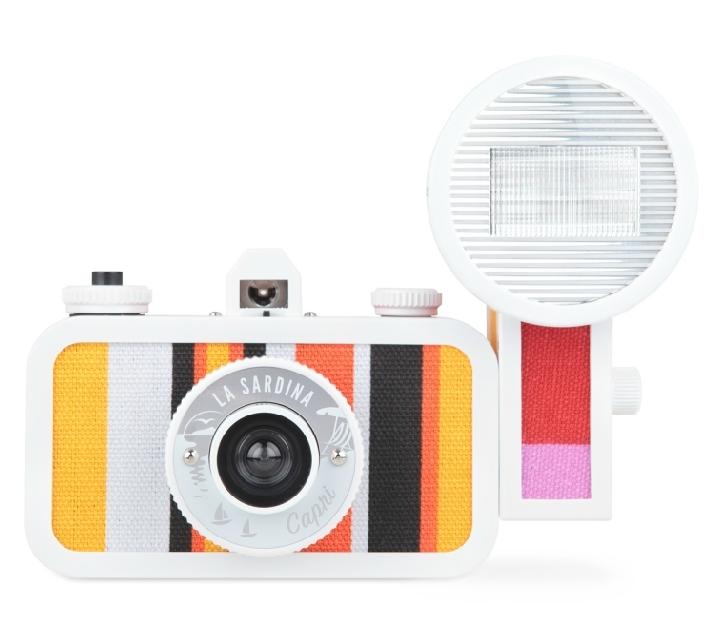 Máy ảnh Lomo {Ưu đãi đặc biệt} La Sardina Cubic Mô hình kim cương cổ điển cá mòi