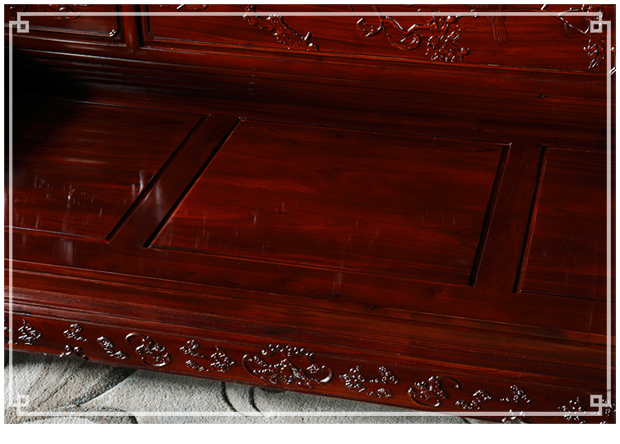 Phi gỗ hồng mộc sofa gỗ gụ thêm sofa tiền đồ nội thất phòng kết hợp người Trung Quốc sống sofa bằng gỗ cổ điển - Ghế sô pha ghế sofa nỉ