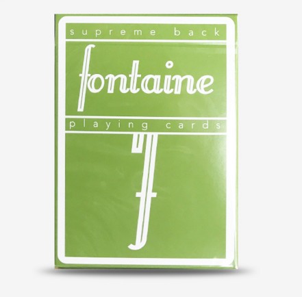 Green Fontaine Green Fontaine Playing Cards Collection Solitaire
