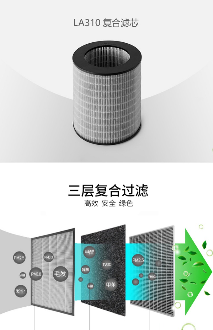 máy lọc không khí xiaomi mi air purifier 2h Máy lọc không khí thông minh Phần Lan LIFAair350 330 310 ngoài chất gây dị ứng hydrazine formaldehyd TVOC máy lọc không khí xiaomi 2c