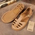 Mùa hè mới Việt Nam dép La Mã nam cao su mang dép Bắc Kinh giày lacoste nam Sandal