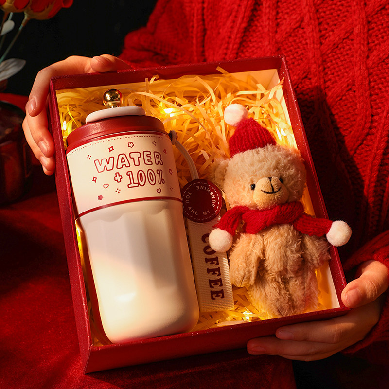 Birthday present Girls send girlfriends Practical senior senses Girlfriend Autumn Winter Insulation Cup Gift Box Ben Life Trans New Year-Taobao