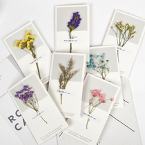 diy album explosion box decoration stickers Dried flowers Real flowers Greeting cards Hand account small stickers