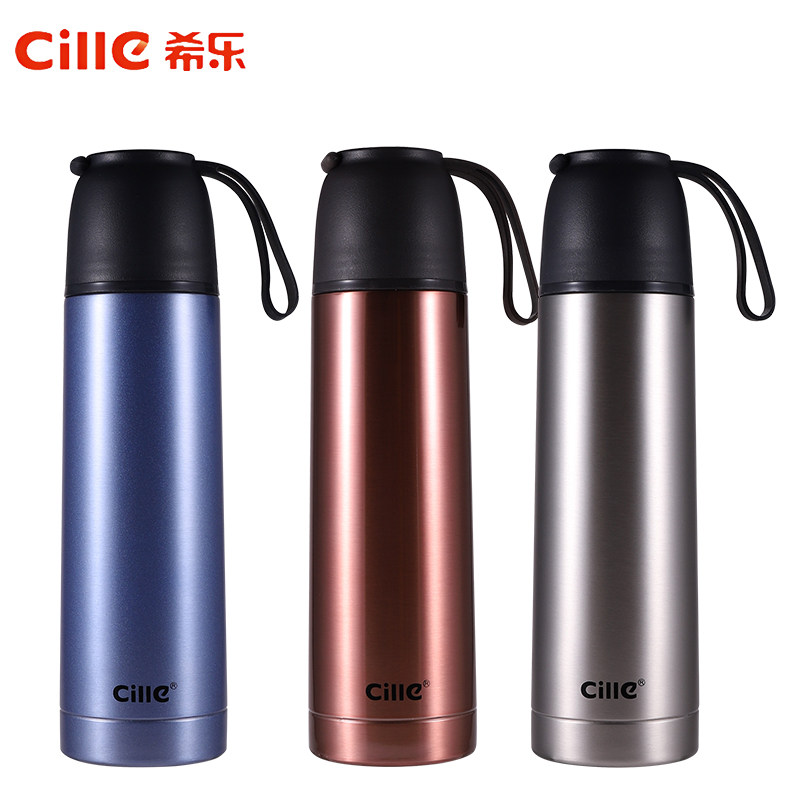Hile Insulation Cup XB-1894 Male And Female Students Water Glass 304 Stainless Steel Outdoor Fashion Portable 500ml