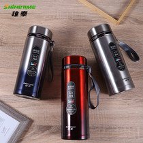 Xiongtai thermos cup 304 stainless steel vacuum scholar Cup gradient color large capacity portable tea sling water Cup