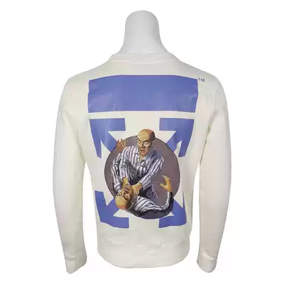 Special 1199-winter men's casual thick cotton white back printing pure cotton produced in Portugal