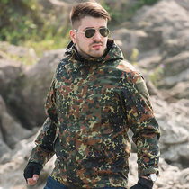 Eagle Claw Action MC Decspotted Camouflate Tactical Jacket Mens Spring Autumn Parka Field Wind Clothes Camouflares Jacket Male Tide