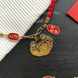 Браслет из красной нити, защитный амулет, праздничнный чокер, ожерелье, аксессуар, делается под заказ, на удачу