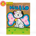 Túi giấy kraft trẻ em handmade tự làm vẽ graffiti vật liệu vẽ tay mẫu giáo túi nghệ thuật sáng tạo đồ dùng mầm non tự làm Handmade / Creative DIY