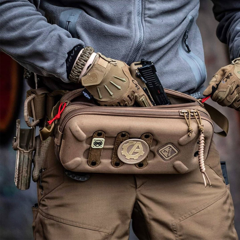 Hazard4 American crisis 4 tactical running bag male hard case outdoor edc sundries shoulder camera multifunctional chest bag