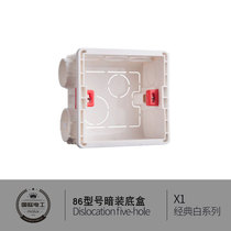 86 model recessed box