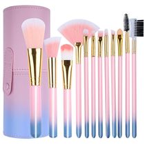 Cosmetics tool set 7pcs 12pcs makeup brush set A full set of storage makeup makeup tools for beginners
