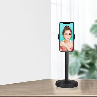 圆盘底座多功能网红手机直播支架