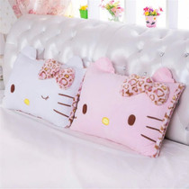 Cute cartoon sweet children adult HELLO KITTY Cat BAO WEN comfortable single pillow pillow cover