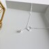Mùa hè mới S925 sterling bạc đơn giản tươi dễ thương mèo con chuông vòng chân chuỗi sinh viên nữ trang sức bạc lắc chân bạch kim Vòng chân
