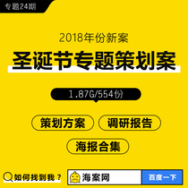 Christmas event planning ppt program copywriting Real Estate Christmas Season theme packaging Mei Chen Carnival warm field case