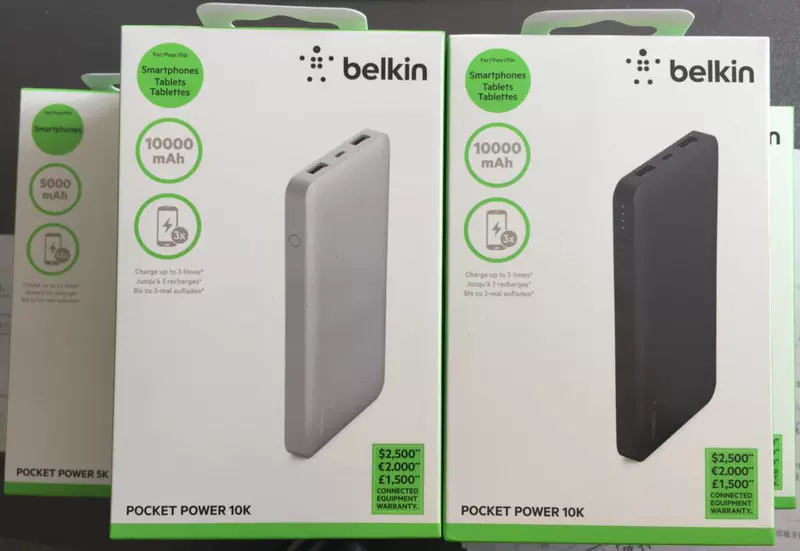 Belkin 5000 / 10000mAh pin polymer ngân hàng điện di động - Ngân hàng điện thoại di động