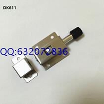 DK611 stainless steel bolt manual with button automatic elastic spring bolt lock door bolt door plug