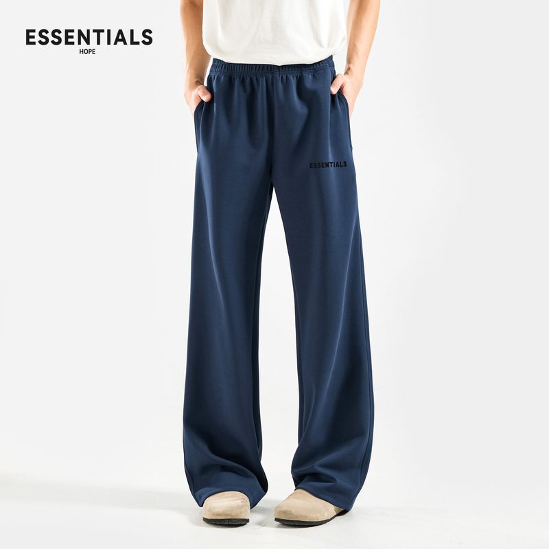 Essentials Hope New Autumn Heavyweight American-Style Trendy Sweatpants Men's Wide-Leg Pants Casual Sweatpants Essentials Hope New Autumn Heavyweight American-Style Trendy Sweatpants Men's Wide-Leg Pants Casual Sweatpants