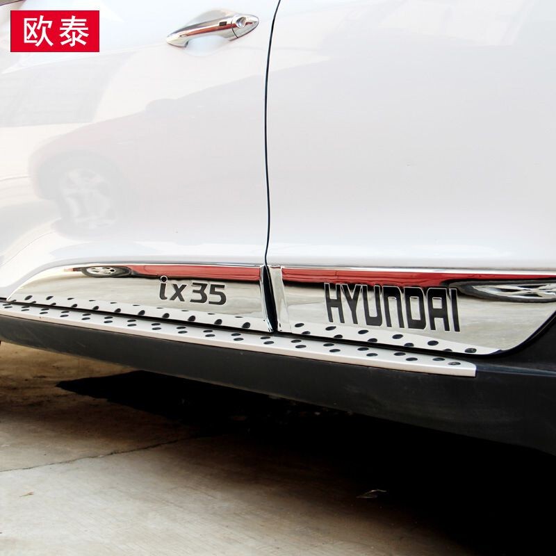 Specially Designed for Beijing Hyundai 10-17 Models Ix35 Door Edge Strips, Body Bright Strips, Door Panel Trim Strips, Modified Car Door Guards